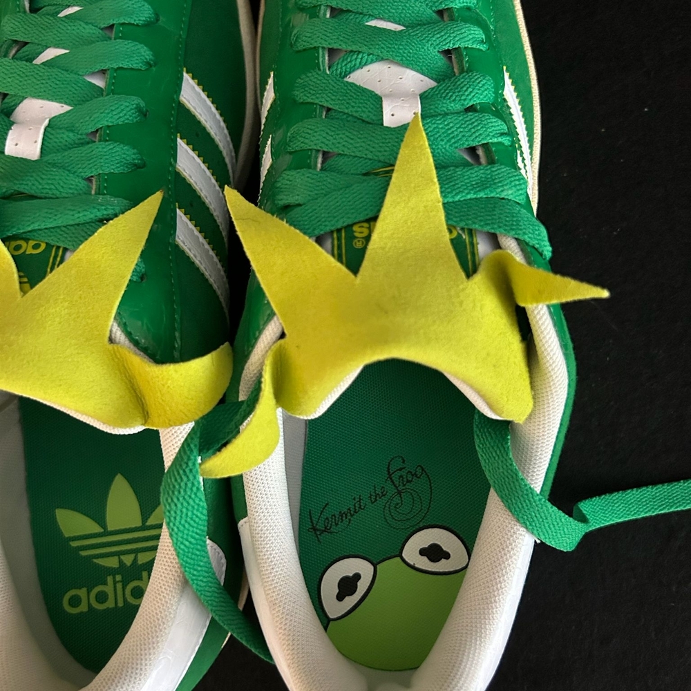 Adidas Superstar II Kermit the‎ Frog Original HipHop Sneakers - Picture 4 of 6